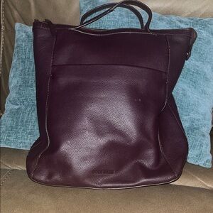 Cole Haan Plum Leather Handbag